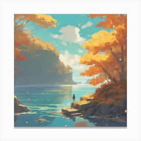 Autumn Landscape 7 Canvas Print