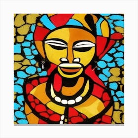 African Art #24 Canvas Print
