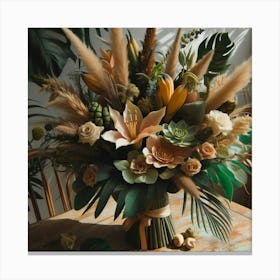 Jungle Bouquet 7 Canvas Print