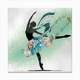 Ballet Dancer 10 Canvas Print