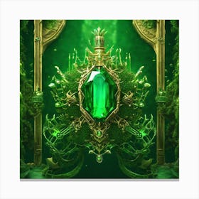 Emerald 1 Canvas Print