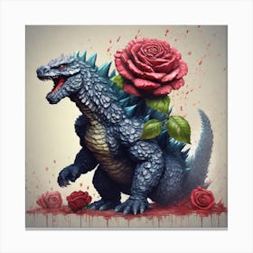 Love of monsters Canvas Print
