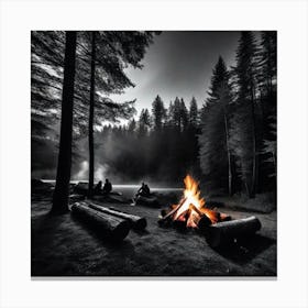 Campfire 2 Canvas Print