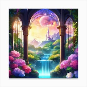 Fairy Garden 1 Canvas Print