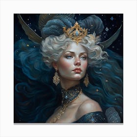 Fairytale Woman Canvas Print