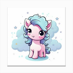 Cute Pony 6 Canvas Print