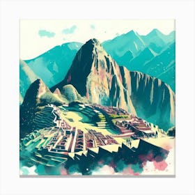 Machu Picchu 5 Canvas Print