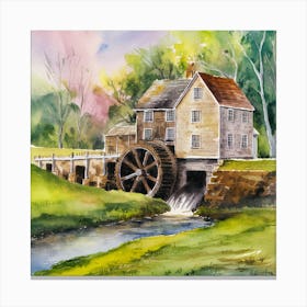 Water Mill Canvas Print