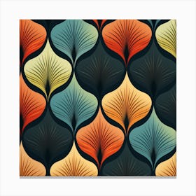 Abstract Seamless Pattern 11 Canvas Print