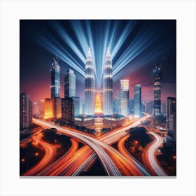 Kuala Lumpur Cityscape Canvas Print