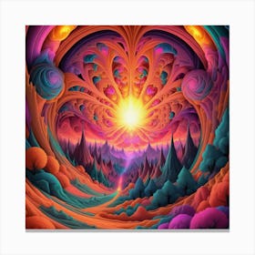 Psychedelic Art 2 Canvas Print