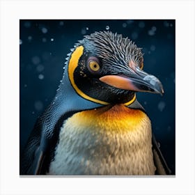 King Penguin Canvas Print