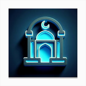 Islamic Mosque 1 Canvas Print