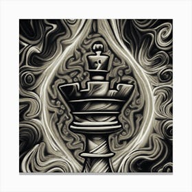 Chess Piece Canvas Print