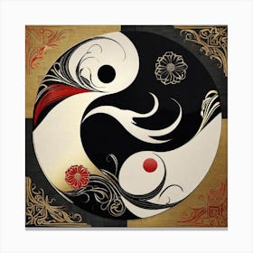 Yin Yang 43 Canvas Print