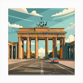 Brandenburg Gate 2 Canvas Print