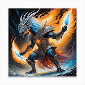 Raging Elements Canvas Print