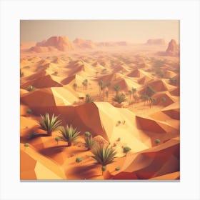 Sahara Desert 124 Canvas Print