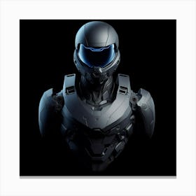 Halo Head Canvas Print