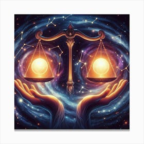 Astrology Zodiac Signs 10 Canvas Print