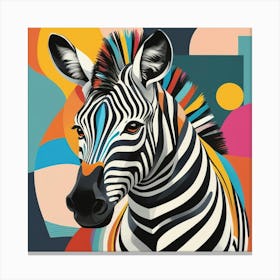 Zebra 1 Canvas Print