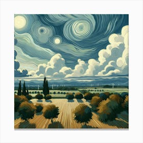 Starry Night Canvas Print