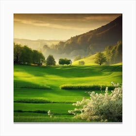 Peaceful Landscapes Photo (34) Canvas Print
