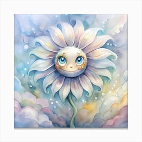 Happy Flower Canvas Print