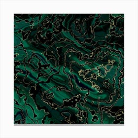 Emerald Green Canvas Print