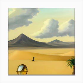 Desert Landscape 1 Canvas Print