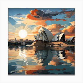 Capturing The Essence Of Minimalist Cityscapes Canvas Print