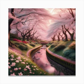 Whispers Of Spring 3 Canvas Print