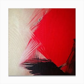 Fiery abstract composition Canvas Print