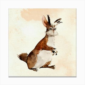 Different Animal Canvas Print