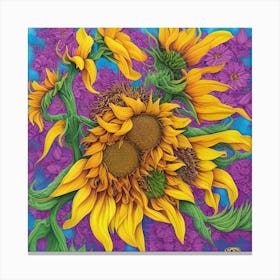 Sunflowers 6 Canvas Print