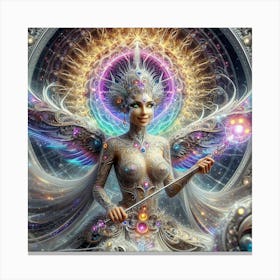 Angel Of Light 12 Canvas Print