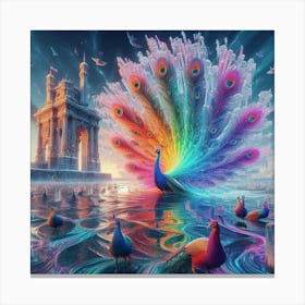 Peacock Canvas Print