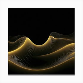 Abstract Wave - Wave Stock Videos & Royalty-Free Footage 8 Canvas Print