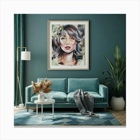 Maddies Mood Living Room Art Print Illustration Pa Hm7njfzpt Kt3meptw9haq Tx9l8awrtp6ef3qlp4jmvw Canvas Print