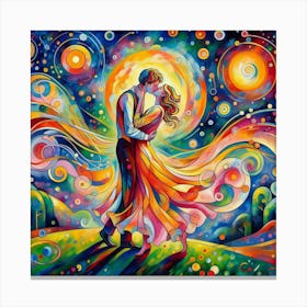 Dance Of The Stars Canvas Print