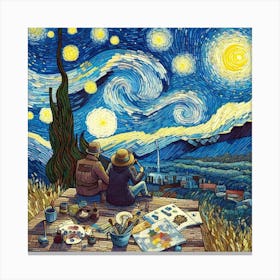 Starry Night 3 Canvas Print