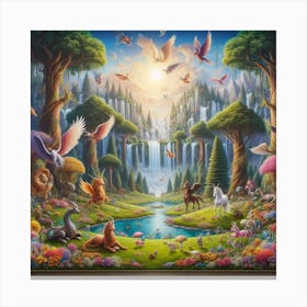 Fairytale Forest Canvas Print