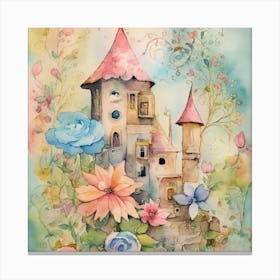 Fairytale Castle Canvas Print