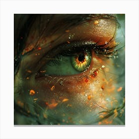 Eye Of The Forest Canvas Print