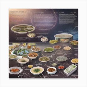 Star Wars Food Canvas Print