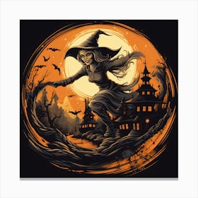 Halloween Collection By Csaba Fikker 53 Canvas Print