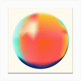 Colorful Sphere Canvas Print