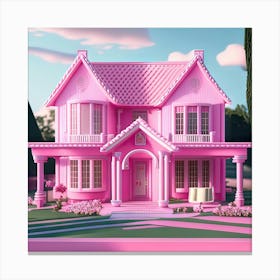 Barbie Dream House (783) Canvas Print