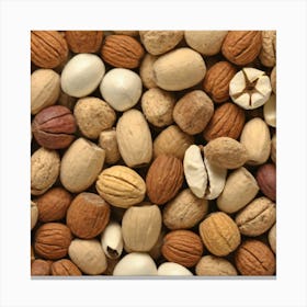 Nuts And Seeds 8 Canvas Print