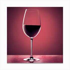 Wine Glass Canvas Print